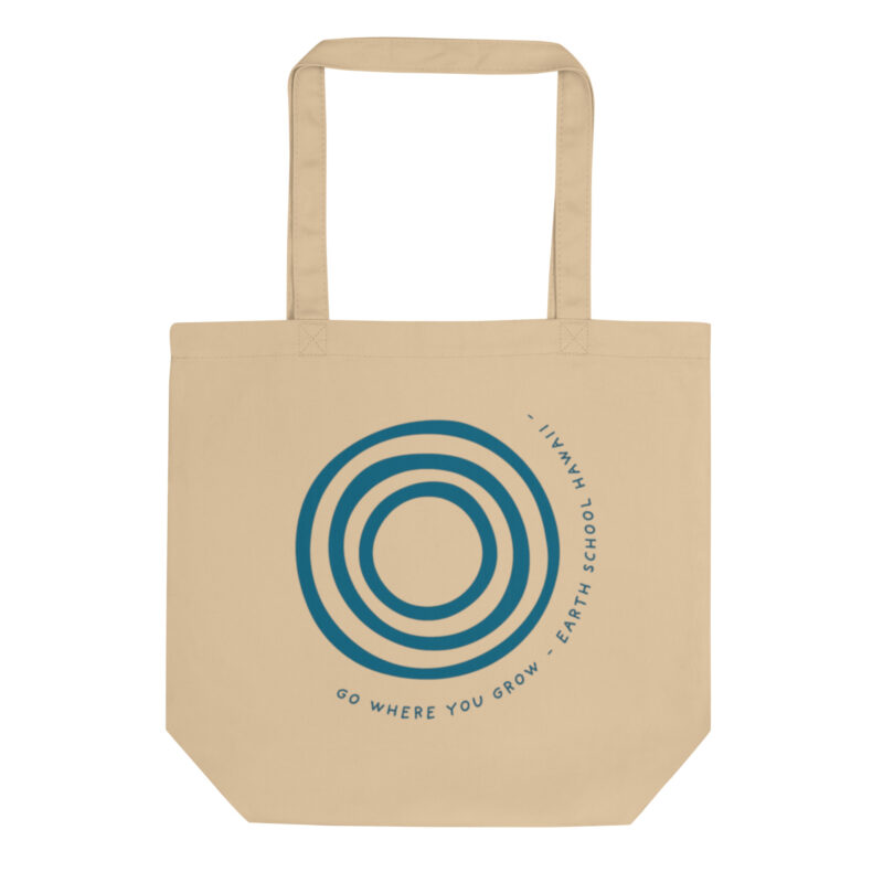 Go Where You Grow Organic Tote (Small, Eco Natural)