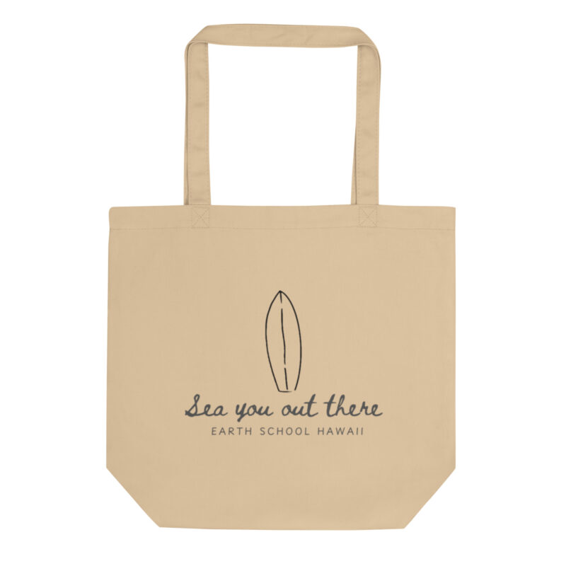 Sea You Out There Organic Tote (Small, Eco Natural)