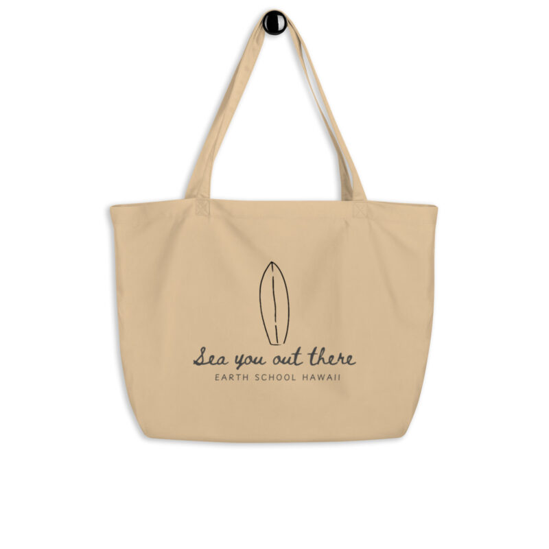 Sea You Out There Organic Tote (Large, Eco Natural) 🏄