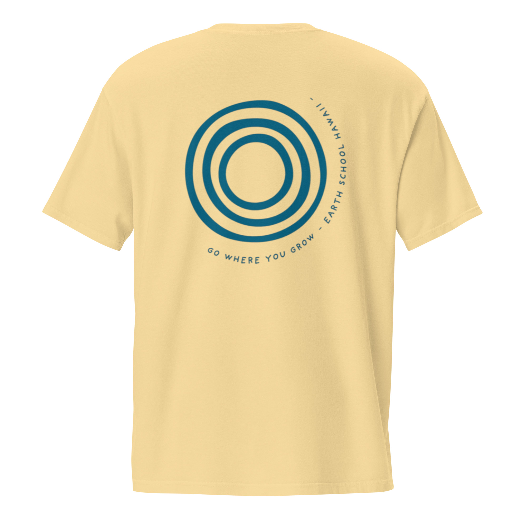 Go Where You Grow Spiral Pocket Tee (Adult Unisex, Light Colors) - Image 4