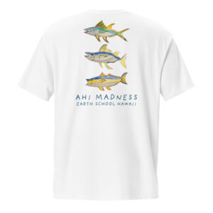 Ahi Madness Student Fundraiser Tee (Adult, White)