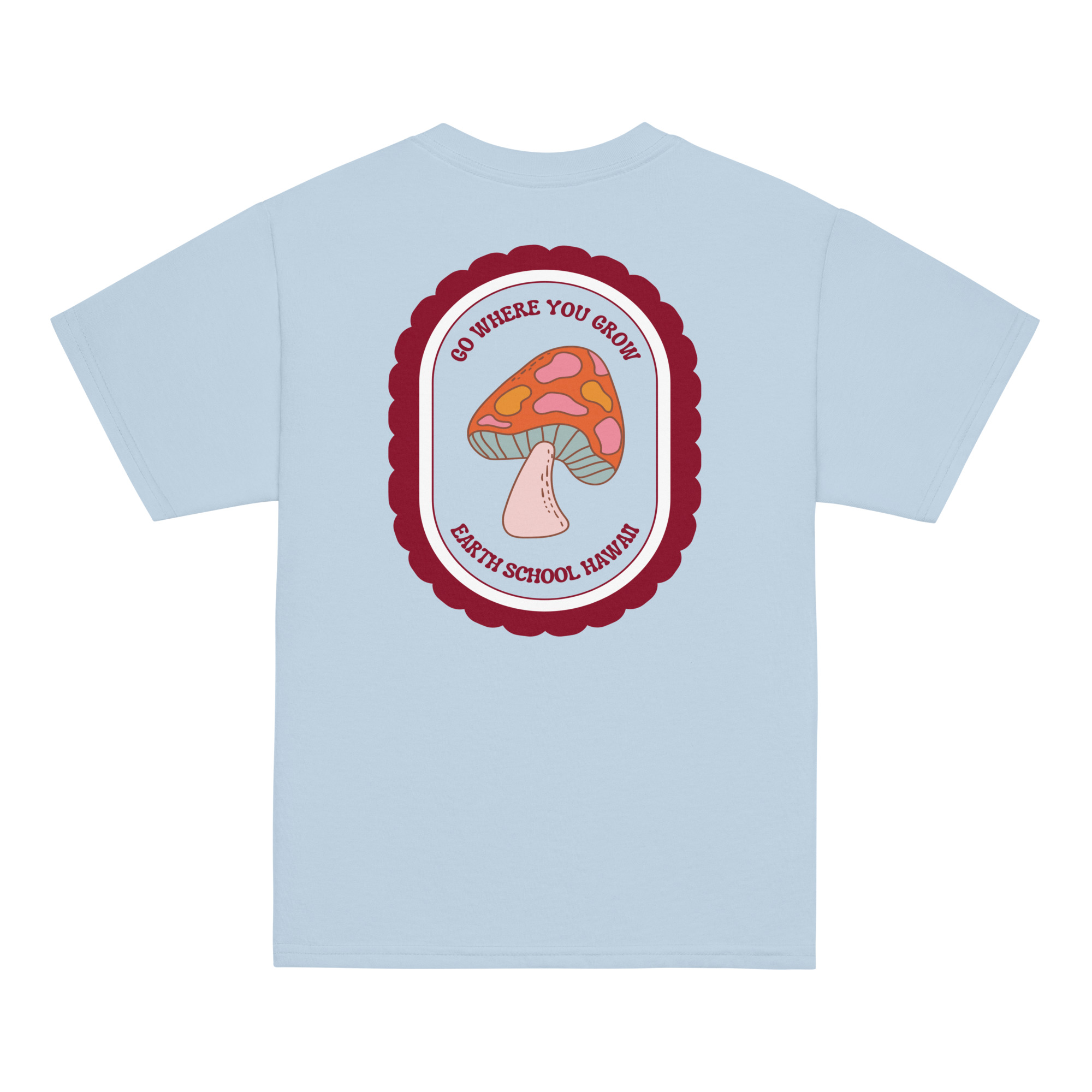 Go Where You Grow Mushroom Keiki Tee (CHILD SIZES) - Image 6