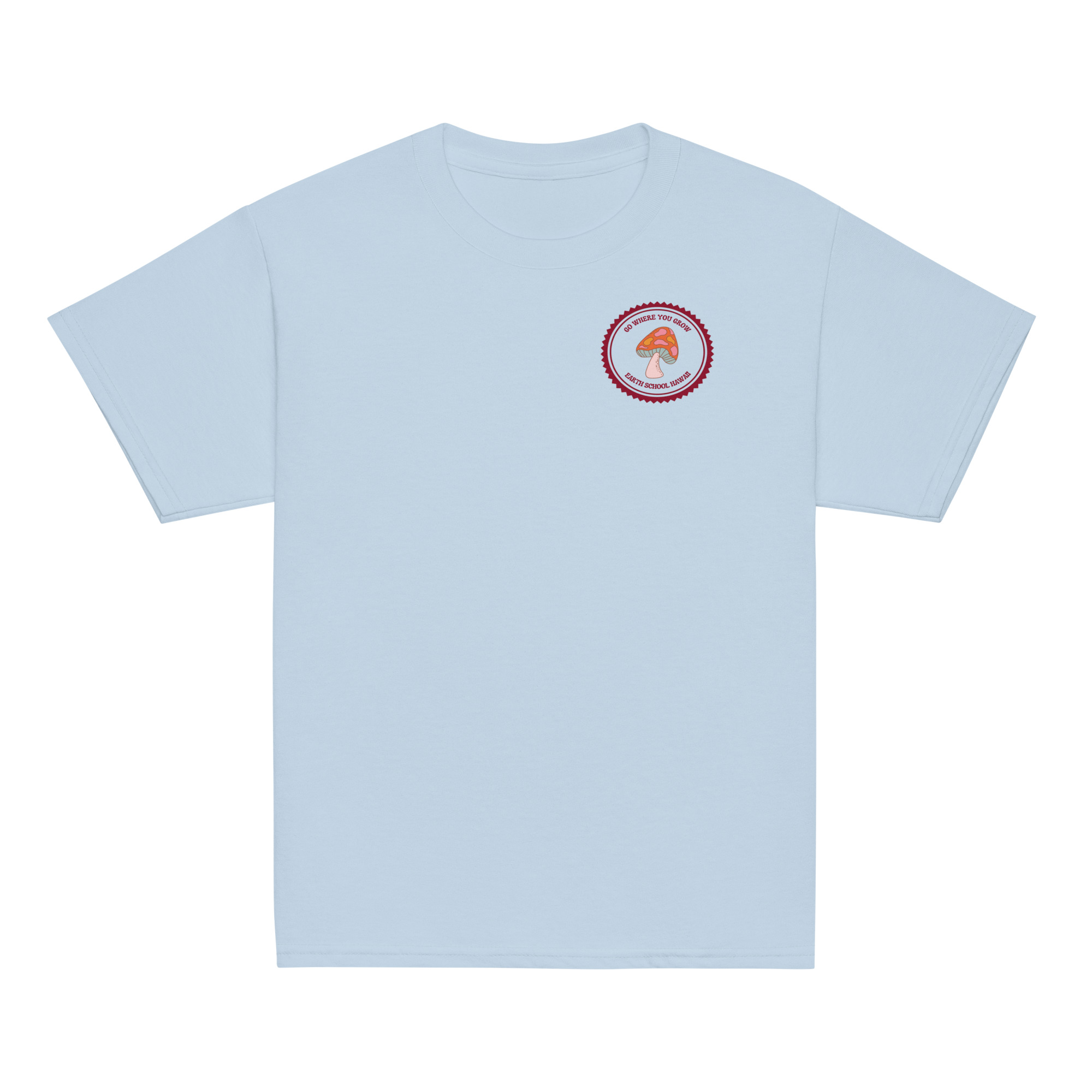 Go Where You Grow Mushroom Keiki Tee (CHILD SIZES) - Image 2