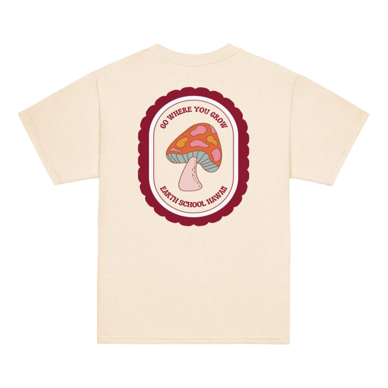 Go Where You Grow Mushroom Keiki Tee (CHILD SIZES)
