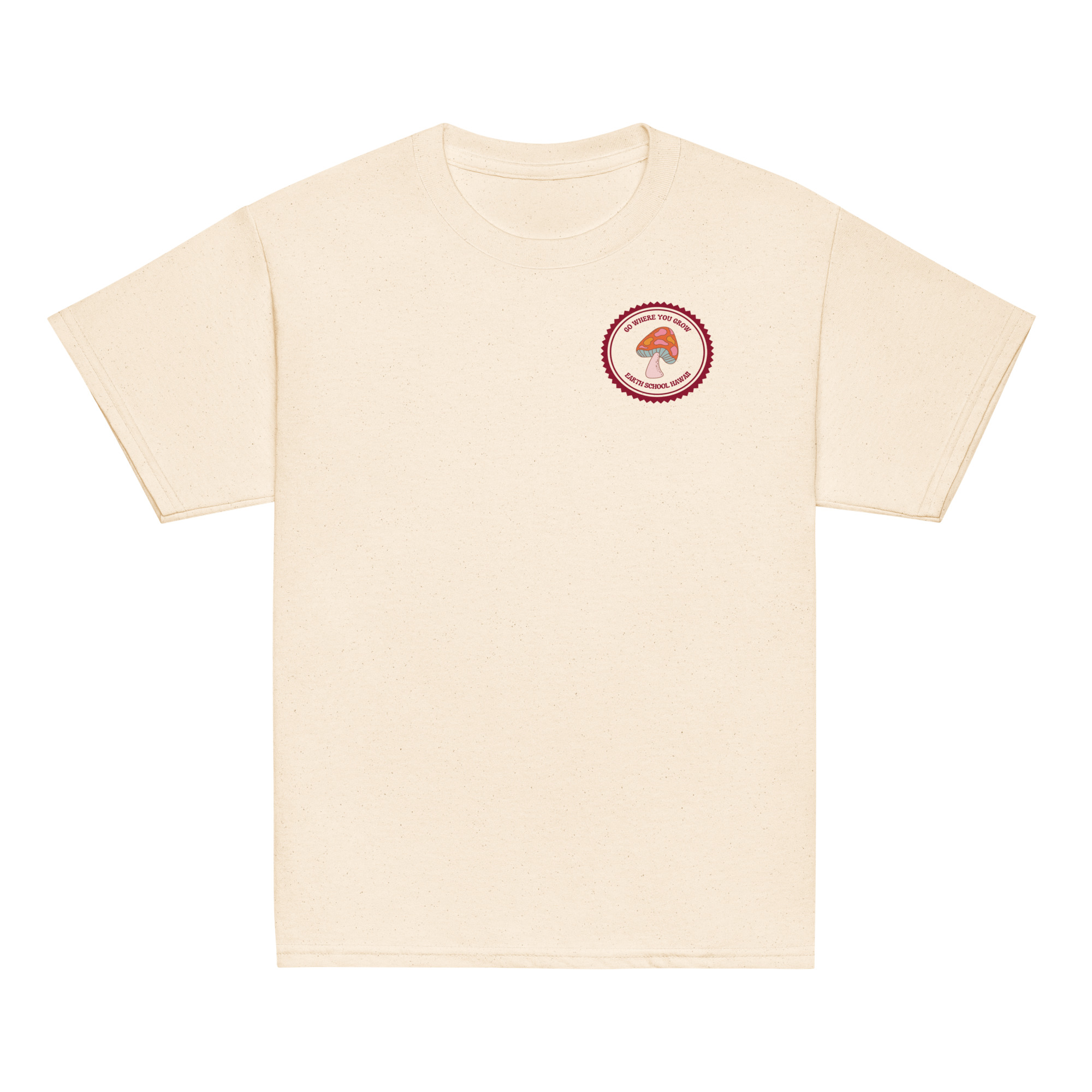 Go Where You Grow Mushroom Keiki Tee (CHILD SIZES) - Image 4
