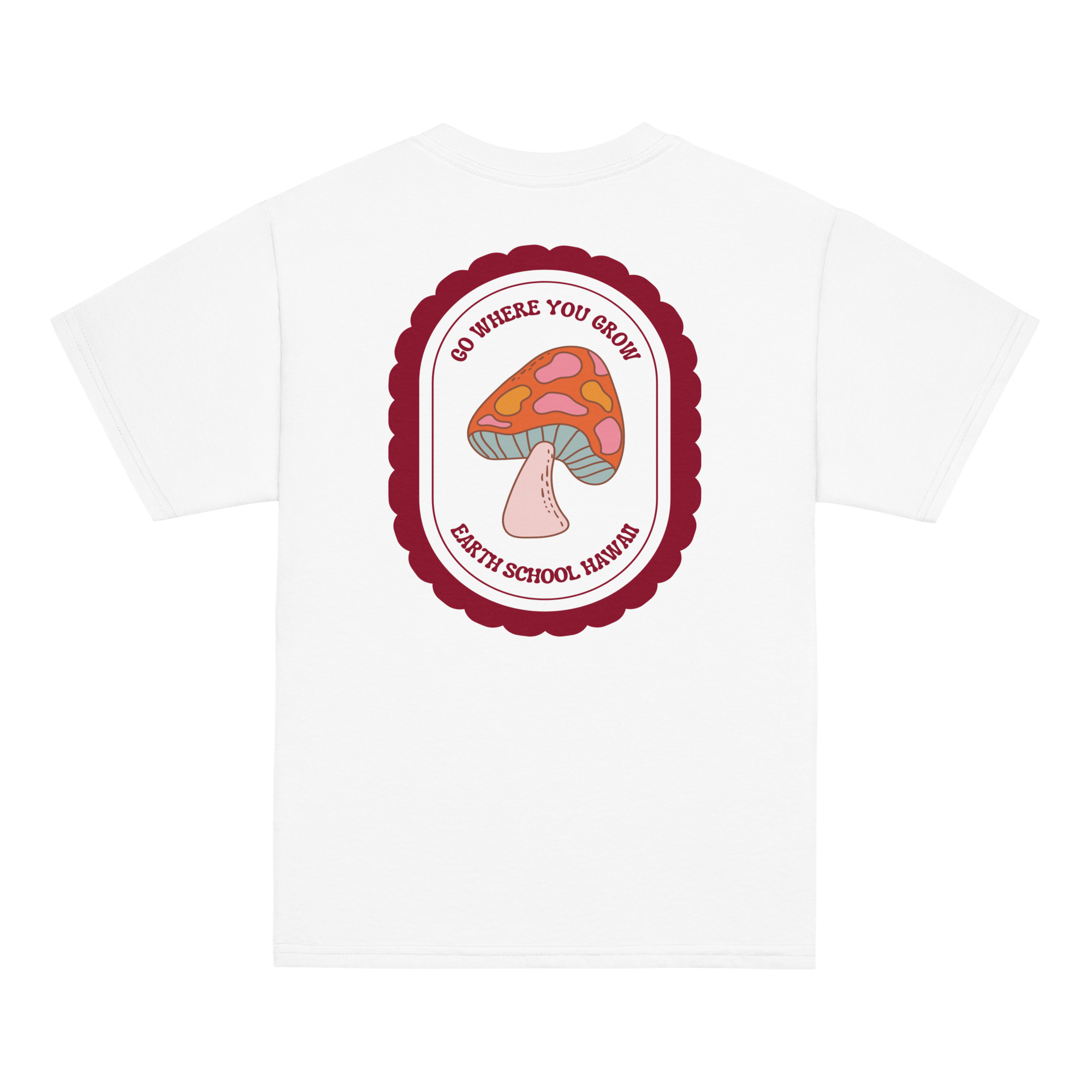 Go Where You Grow Mushroom Keiki Tee (CHILD SIZES) - Image 8