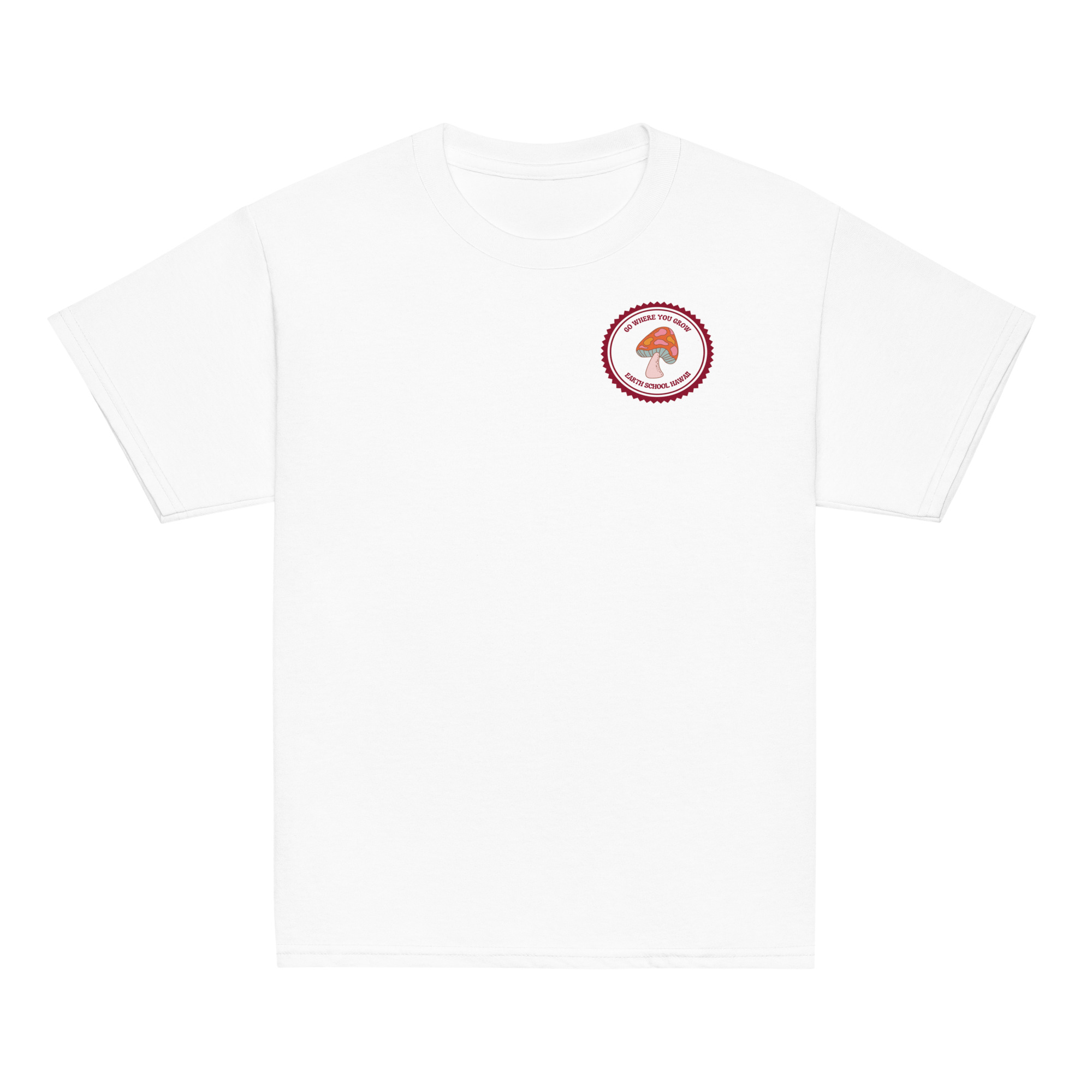 Go Where You Grow Mushroom Keiki Tee (CHILD SIZES) - Image 5